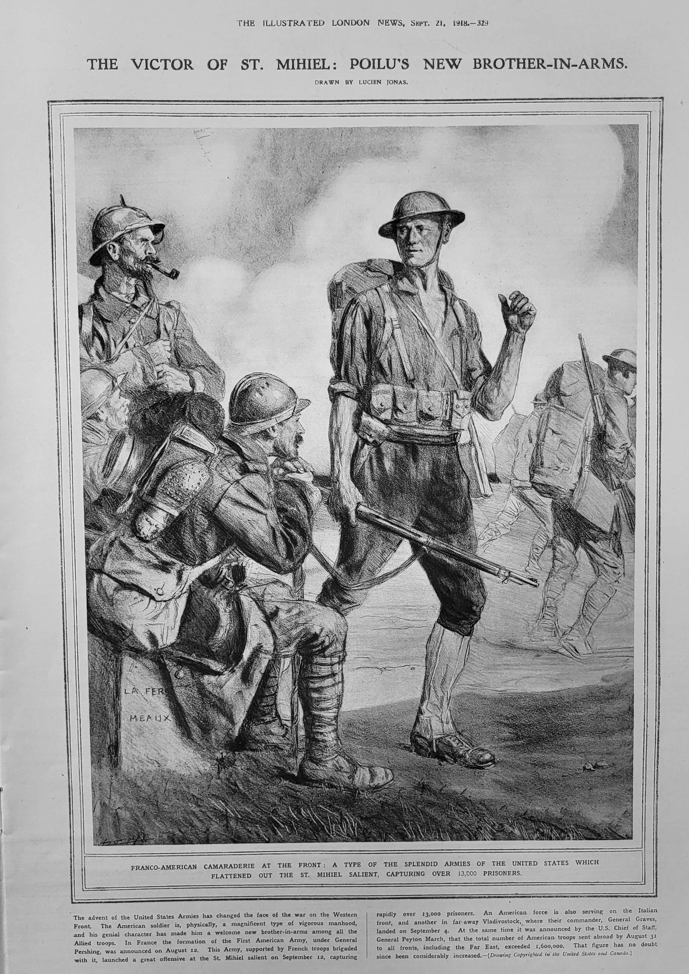 The united states at war 1918